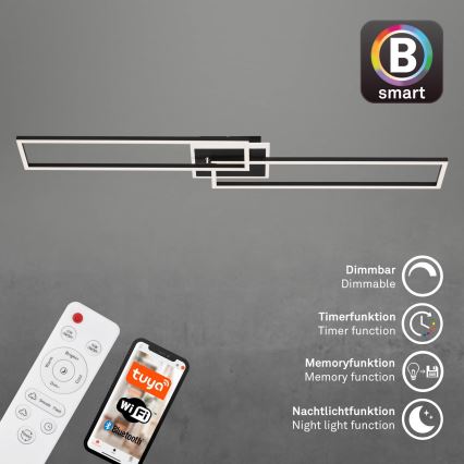 Briloner 3538-015 - Dimbare LED hanglamp FRAME 2xLED/20W/230V 2700-6500K Wi-Fi Tuya + afstandsbediening