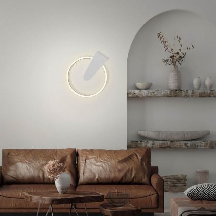 Briloner 3542-018 - Dimbare LED Plafondlamp NICO LED/12W/230V mat chroom