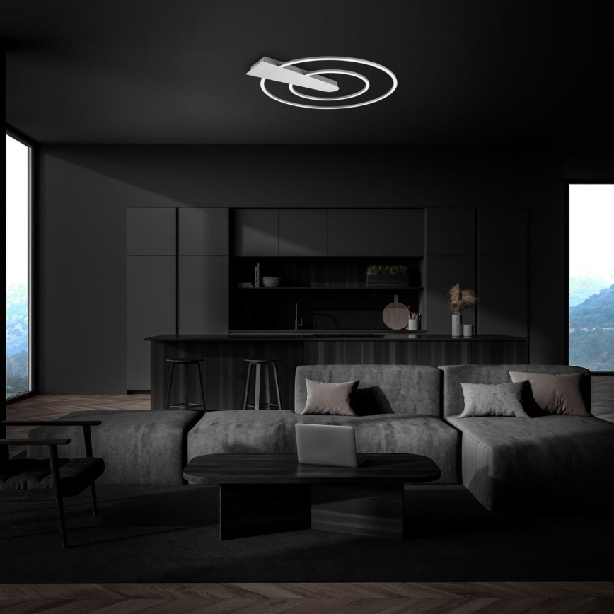 Briloner 3543-018 - Dimbare LED Plafondlamp NICO LED/25W/230V mat chroom