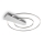 Briloner 3543-018 - Dimbare LED Plafondlamp NICO LED/25W/230V mat chroom