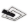 Briloner 3545-015 - Dimbare LED plafondlamp NICO LED/25W/230V zwart