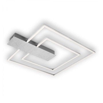 Briloner 3545-018 - Dimbare LED Plafondlamp NICO LED/25W/230V mat chroom