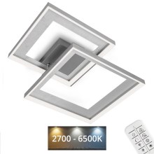 Briloner 3567-018 - Dimbare LED plafondlamp FRAME LED/25W/230V 2700-6500K + afstandsbediening