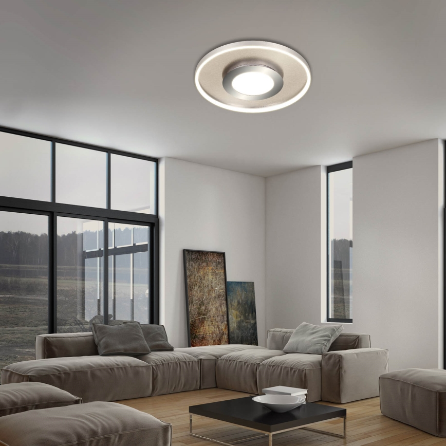 Briloner 3640-012 - Dimbare LED plafondlamp LED/25W/230V 2700-6500K + afstandsbediening