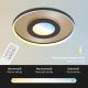 Briloner 3640017 - Dimbare LED plafondlamp FRAME LED/25W/230V 2700-6500K + afstandsbediening