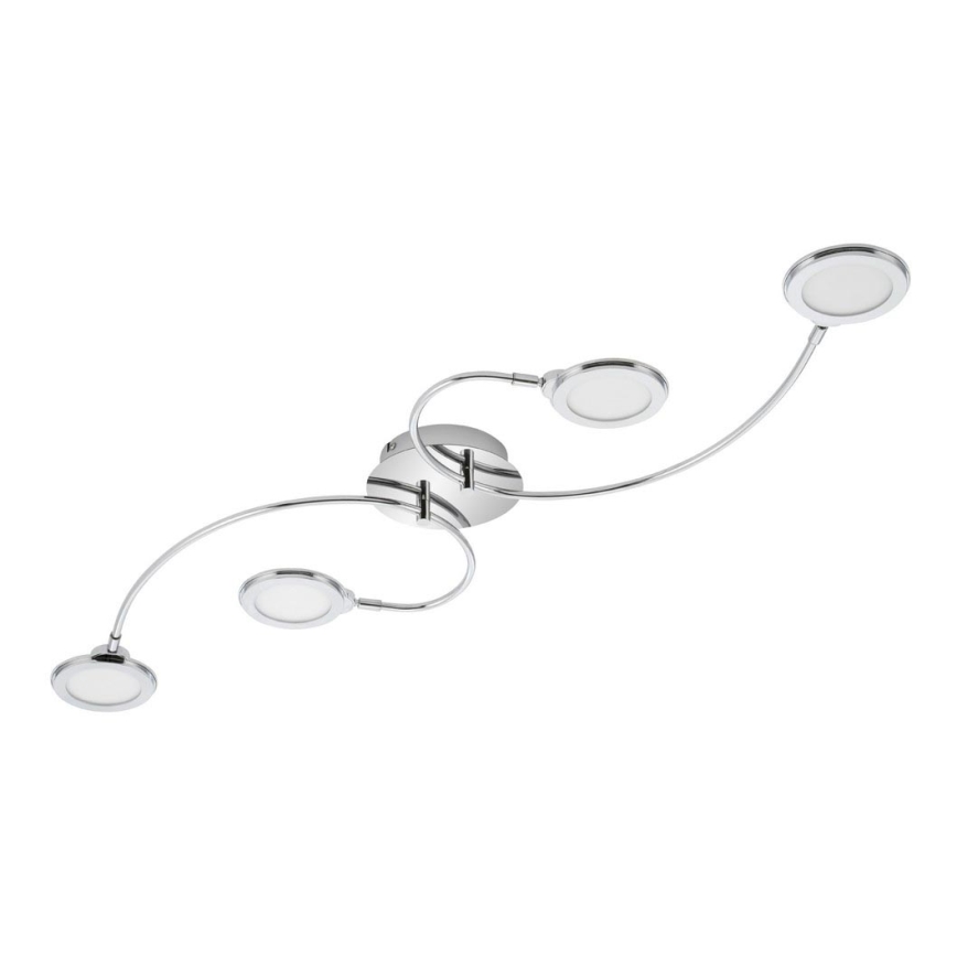 Briloner 3660-048 - LED Plafondlamp dimbaar CIRCOLARE 4x LED / 5W / 230V