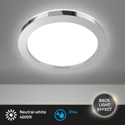 Briloner 3673-018 - LED Badkamer plafondlamp SPLASH LED/28W/230V diameter 41 cm