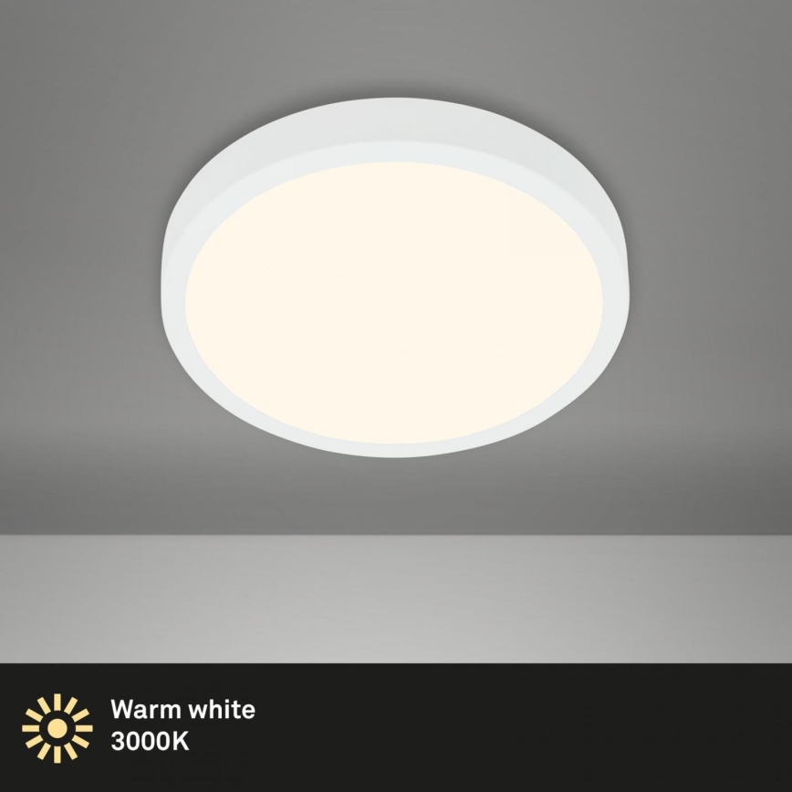 Briloner 3700-016 - LED Plafondlamp RUNA LED/16W/230V 3000K diameter 28 cm wit