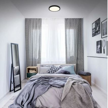 Briloner 3701-015 - LED dimbare plafondlamp RUNA LED/18W/230V 2700-6500K + afstandsbediening