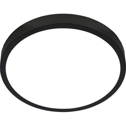 Briloner 3709-015 - LED RGBW Dimbare plafondlamp LED/22W/230V 4000K diameter 38 cm zwart + afstandsbediening