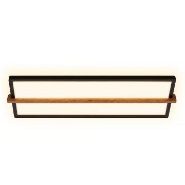 Briloner 3846015 - LED plafondlamp REMSA LED/22W/230V 3000K 60,5x20 cm zwart