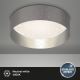 Briloner 3882-014 - LED Plafondlamp MAILA STARRY LED/18W/230V grijs/zilver
