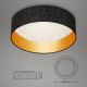Briloner 3882-015 - LED Plafondlamp MAILA STARRY LED/18W/230V zwart/goud