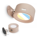 Briloner 3896011 - LED-dimbare oplaadbare wandlamp TARI LED/1,6W/5V 1500 mAh beige