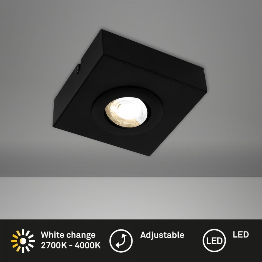 Briloner 3996015 - LED spot CTS LED/4W/230V 2700/4000K zwart