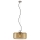 Briloner 4018-017 - Hanglamp aan een koord SEVENTIES 1xE27/40W/230V goud