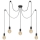 Briloner 4104-055 - Hanglamp aan een koord 5xE27/60W/230V
