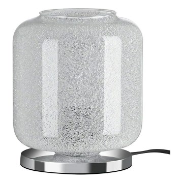 Briloner 7011-018 - Tafellamp COLD 1xE27/40W/230V helder/glanzend chroom