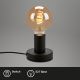 Briloner 7023-015 - Tafellamp TEEPU 1xE27/10W/230V zwart