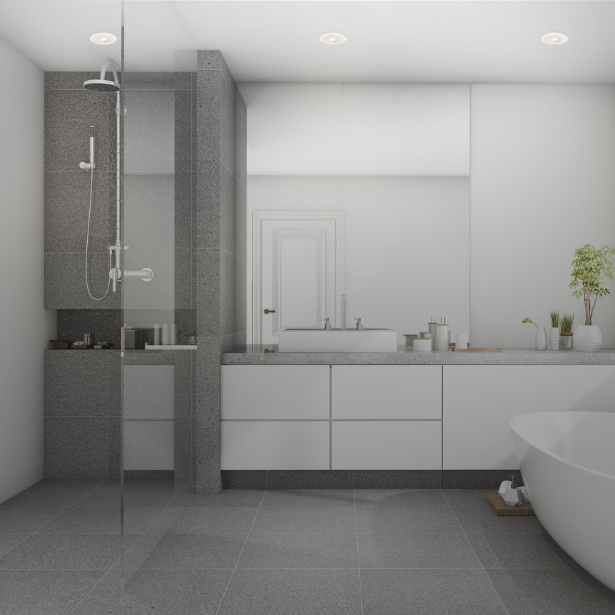 Briloner 7039036 - SET van 3 LED-inbouwspots voor de badkamer 3xLED/5W/230V IP44 wit