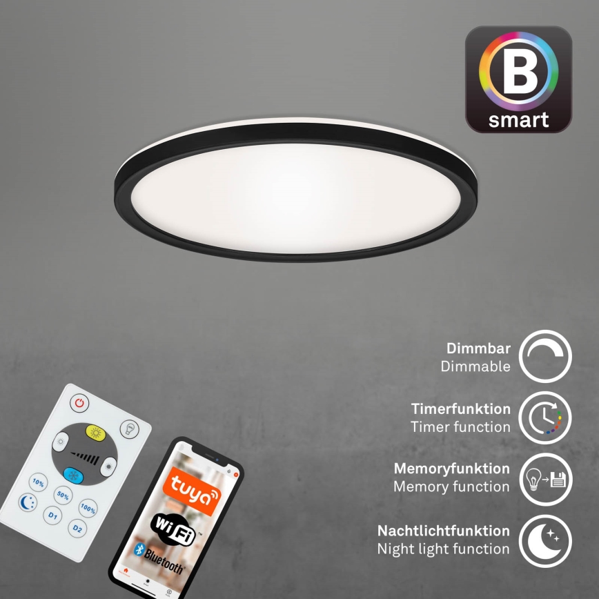 Briloner 7058-015 - LED dimbaar licht SLIM LED/18W/230V 2700-6500K Wi-Fi Tuya + afstandsbediening