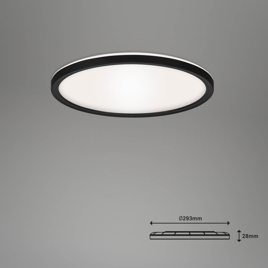 Briloner 7058-015 - LED dimbaar licht SLIM LED/18W/230V 2700-6500K Wi-Fi Tuya + afstandsbediening