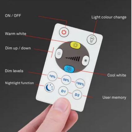 Briloner 7058-016 - LED dimbaar licht SLIM LED/18W/230V 2700-6500K Wi-Fi Tuya + afstandsbediening