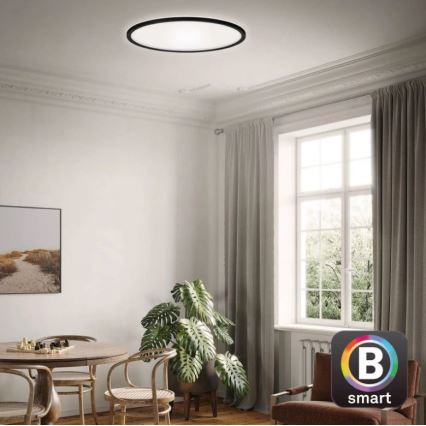 Briloner 7059-015 - Dimbare LED Plafondlamp SLIM LED/22W/230V 2700-6500K Wi-Fi Tuya + afstandsbediening