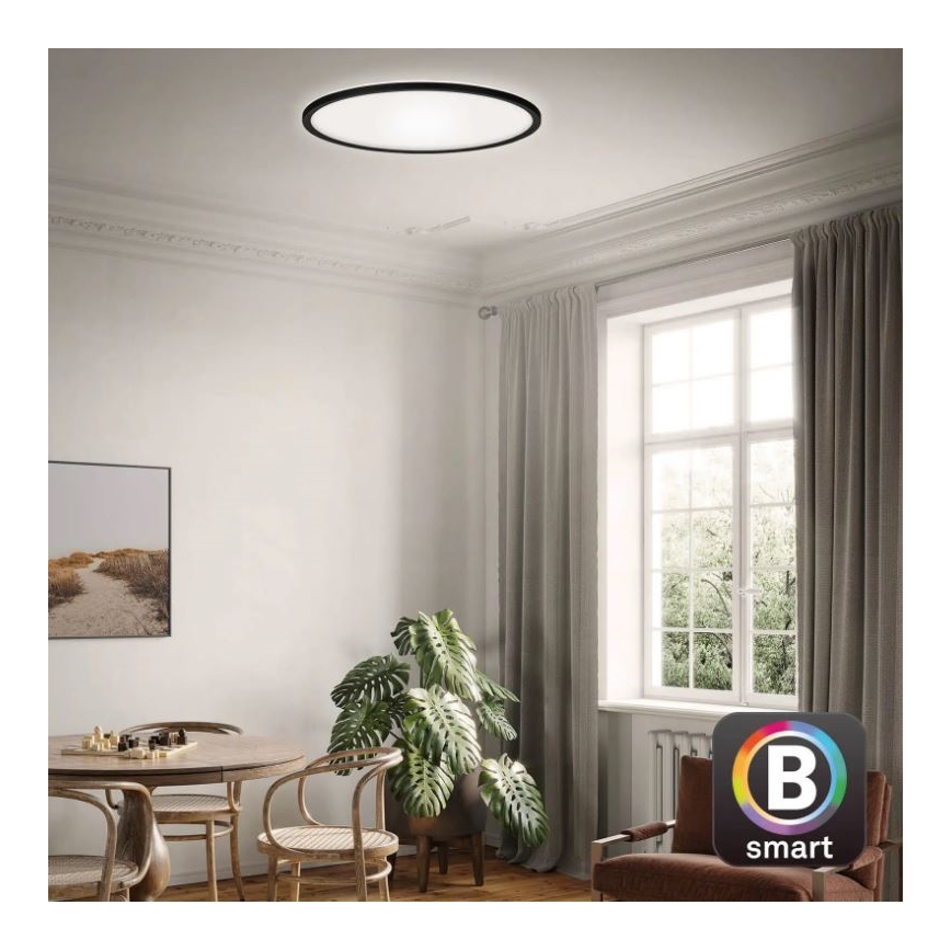 Briloner 7059-015 - Dimbare LED Plafondlamp SLIM LED/22W/230V 2700-6500K Wi-Fi Tuya + afstandsbediening