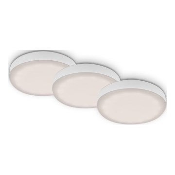 Briloner 7061-436 - SET 3x Hangende LED Badkamer plafond verlichting LED/3W/230V IP44