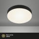 Briloner 7065-015 - LED Plafondlamp FLAME LED/16W/230V zwart