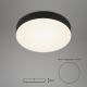 Briloner 7065-015 - LED Plafondlamp FLAME LED/16W/230V zwart