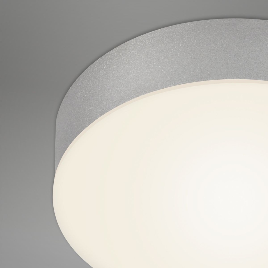 Briloner 7066-014 - LED Plafondlamp FLAME LED/21W/230V 3000K zilver diameter 28,7 cm