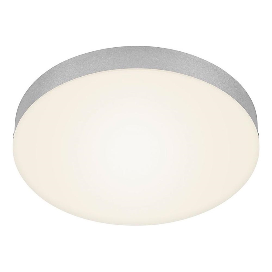 Briloner 7066-014 - LED Plafondlamp FLAME LED/21W/230V 3000K zilver diameter 28,7 cm