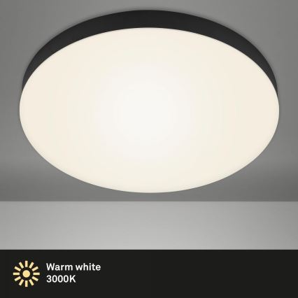 Briloner 7068-015 - LED Plafondlamp FLAME LED/24,5W/230V 3000K zwart