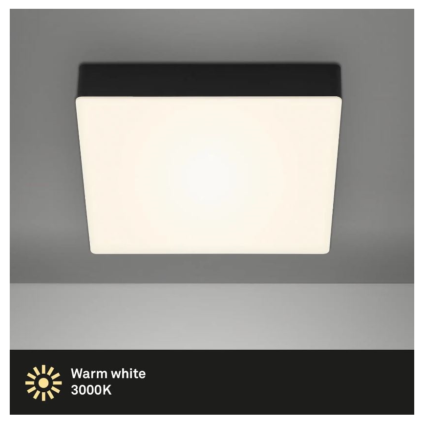 Briloner 7070-015 - LED Plafondlamp FLAME LED/16W/230V zwart