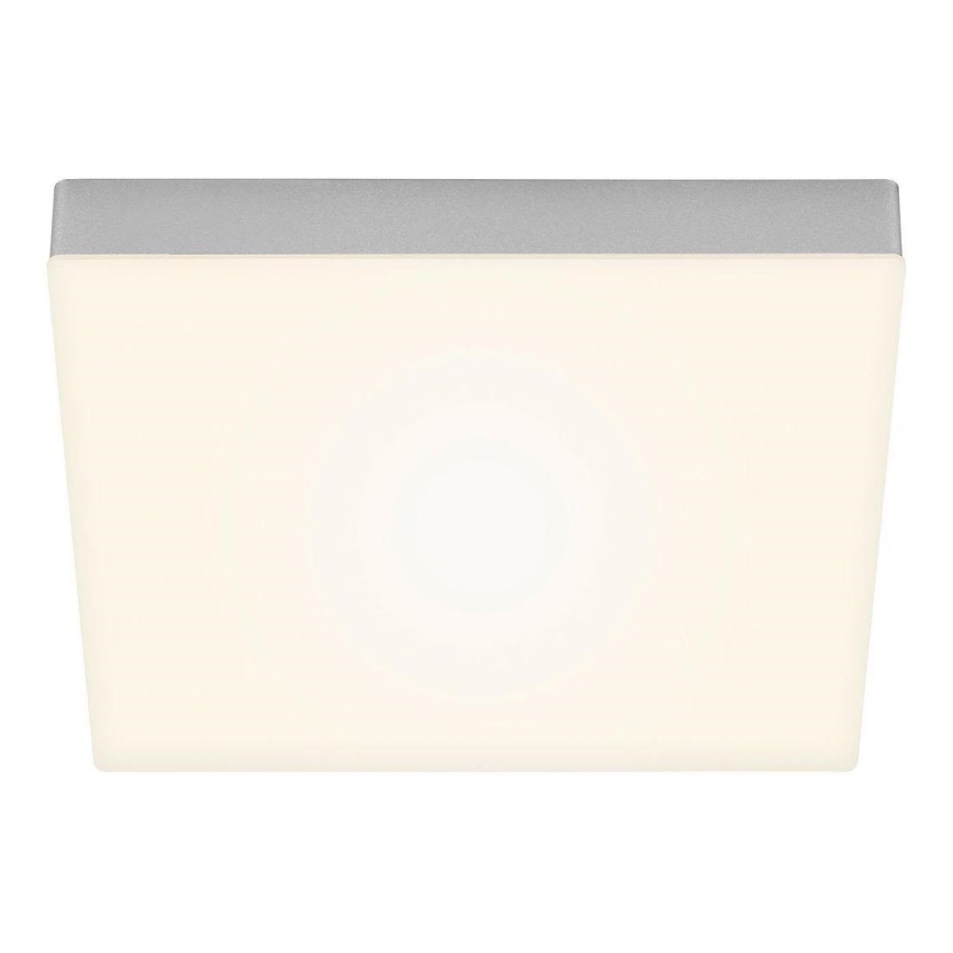 Briloner 7071-014 - LED Plafondlamp FLAME LED/21W/230V 3000K 28,7x28,7 cm zilver