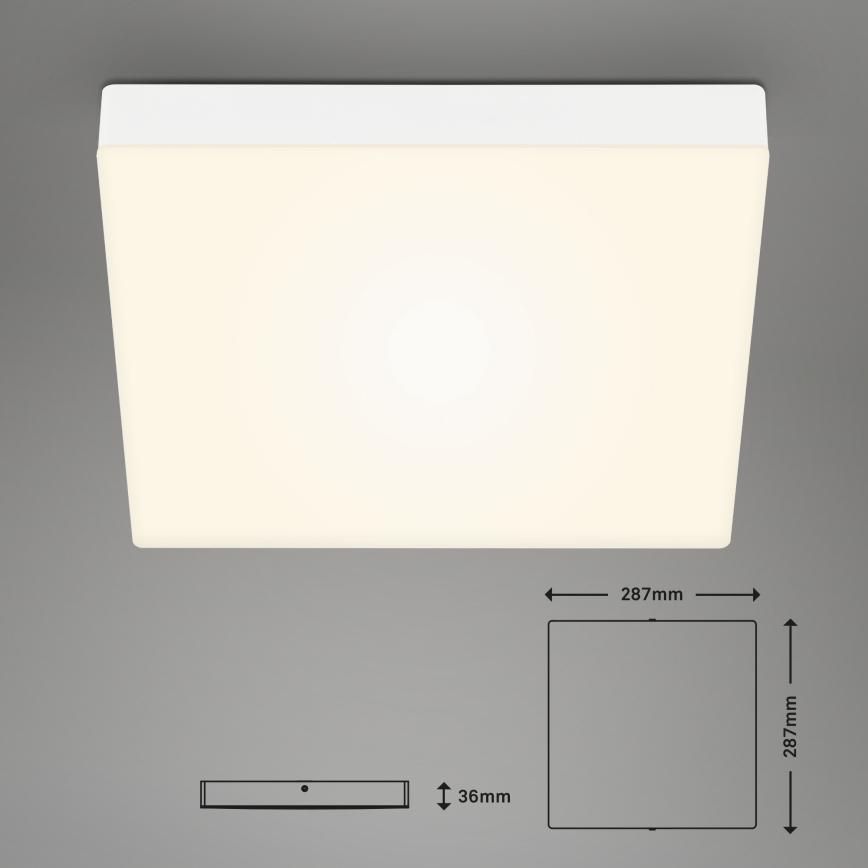 Briloner 7071016 - LED Plafondlamp FLAME LED/21W/230V wit