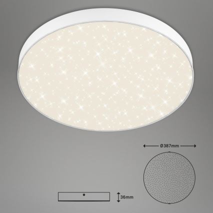 Briloner 7075-416 - LED Plafondlamp STAR SKY LED/24,5W/230V 4000K diameter 38 cm wit