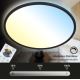 Briloner 7079-015 - Dimbare LED plafondlamp SLIM LED/18W/230V 2700-6500K + afstandsbediening
