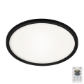 Briloner 7079-015 - LED dimbare plafondlamp SLIM LED/18W/230V 2700-6500K + afstandsbediening