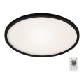Briloner 7080-015 - LED dimbare plafondlamp SLIM LED/22W/230V 2700-6500K + afstandsbediening