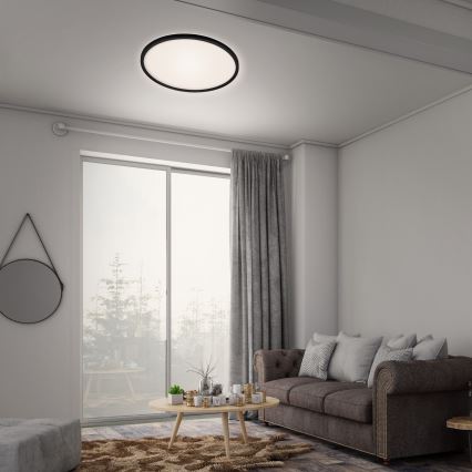 Briloner 7080-015 - LED dimbare plafondlamp SLIM LED/22W/230V 2700-6500K + afstandsbediening