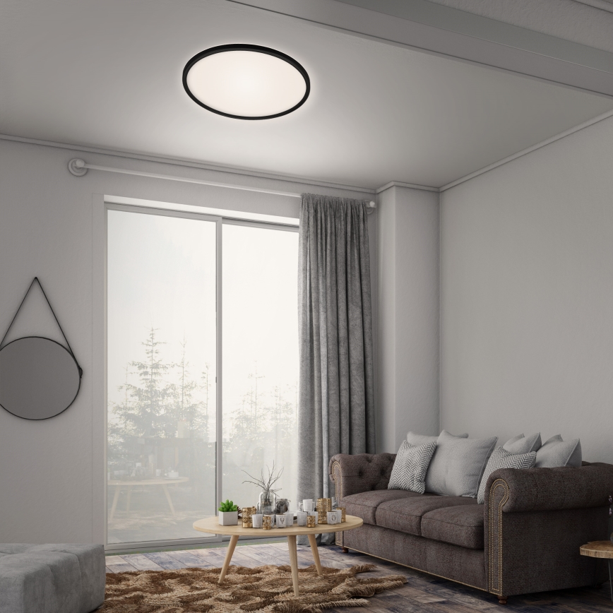 Briloner 7080-015 - LED dimbare plafondlamp SLIM LED/22W/230V 2700-6500K + afstandsbediening