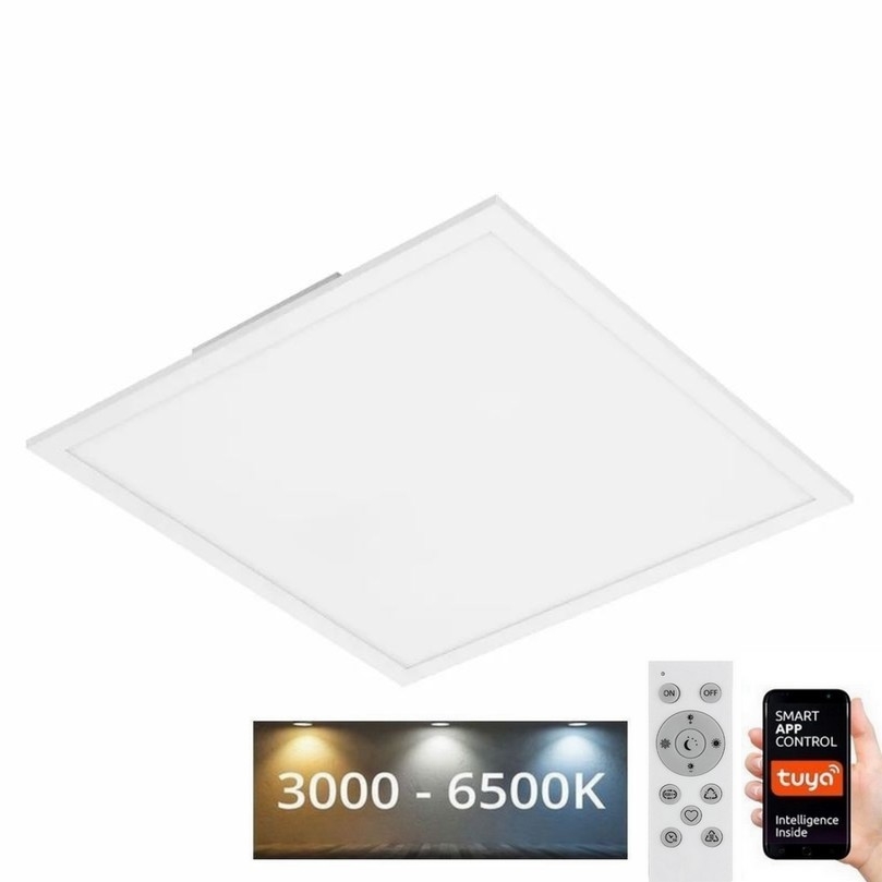 Briloner 7087-016 - LED RGBW Dimbare lamp SMART LED/24W/230V 3000-6500K Wi-Fi Tuya + afstandsbediening