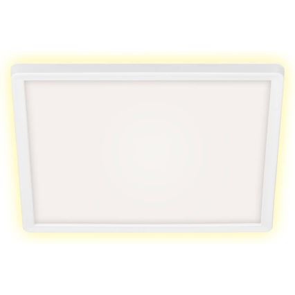 Briloner 7090-416 - LED RGBW Dimbare plafondlamp SLIM LED/15W/230V + afstandsbediening