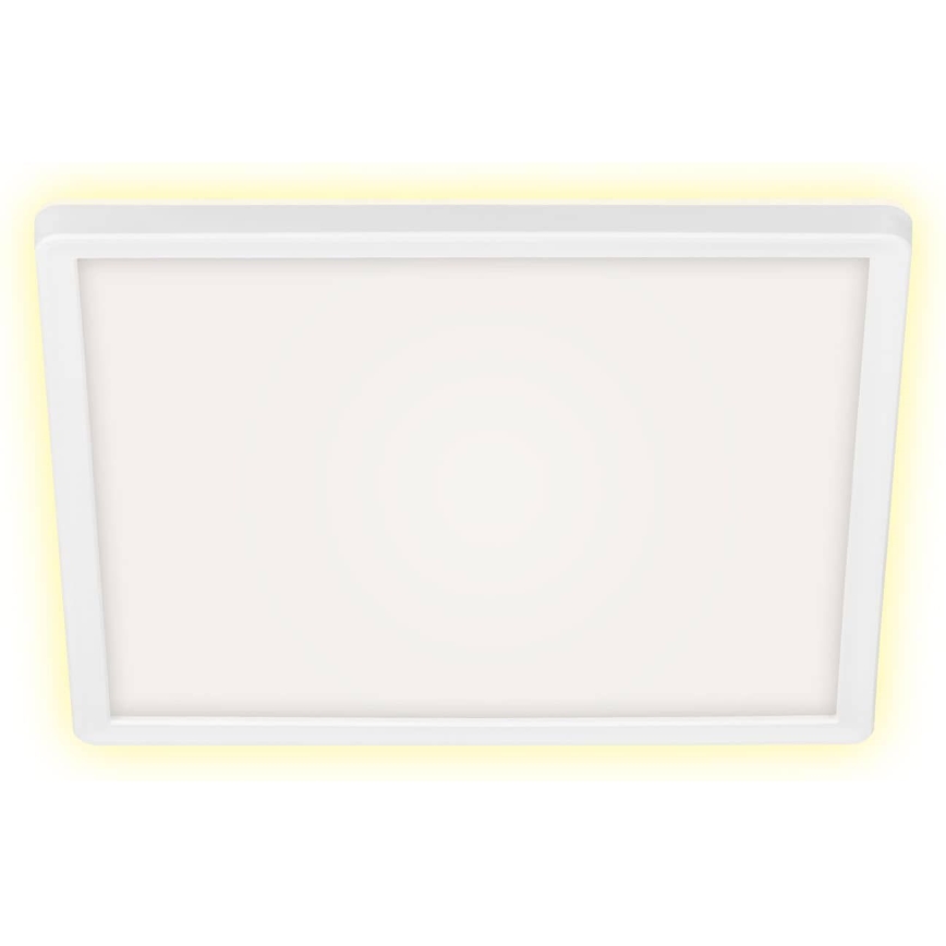 Briloner 7090-416 - LED RGBW Dimbare plafondlamp SLIM LED/15W/230V + afstandsbediening