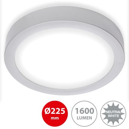 Briloner 7117-414 - LED Plafondlamp FIRE LED/16,5W/230V 4000K