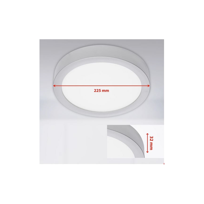 Briloner 7117-414 - LED Plafondlamp FIRE LED/16,5W/230V 4000K