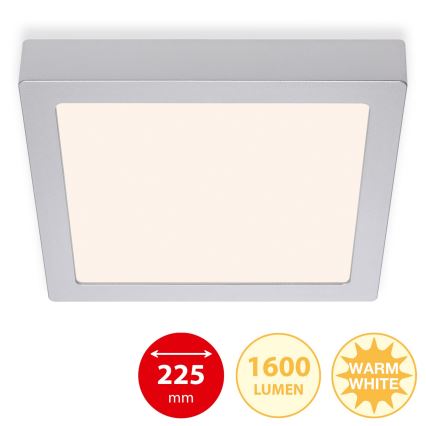 Briloner 7118-014 - LED Plafondlamp FIRE LED/16,5W/230V 3000K